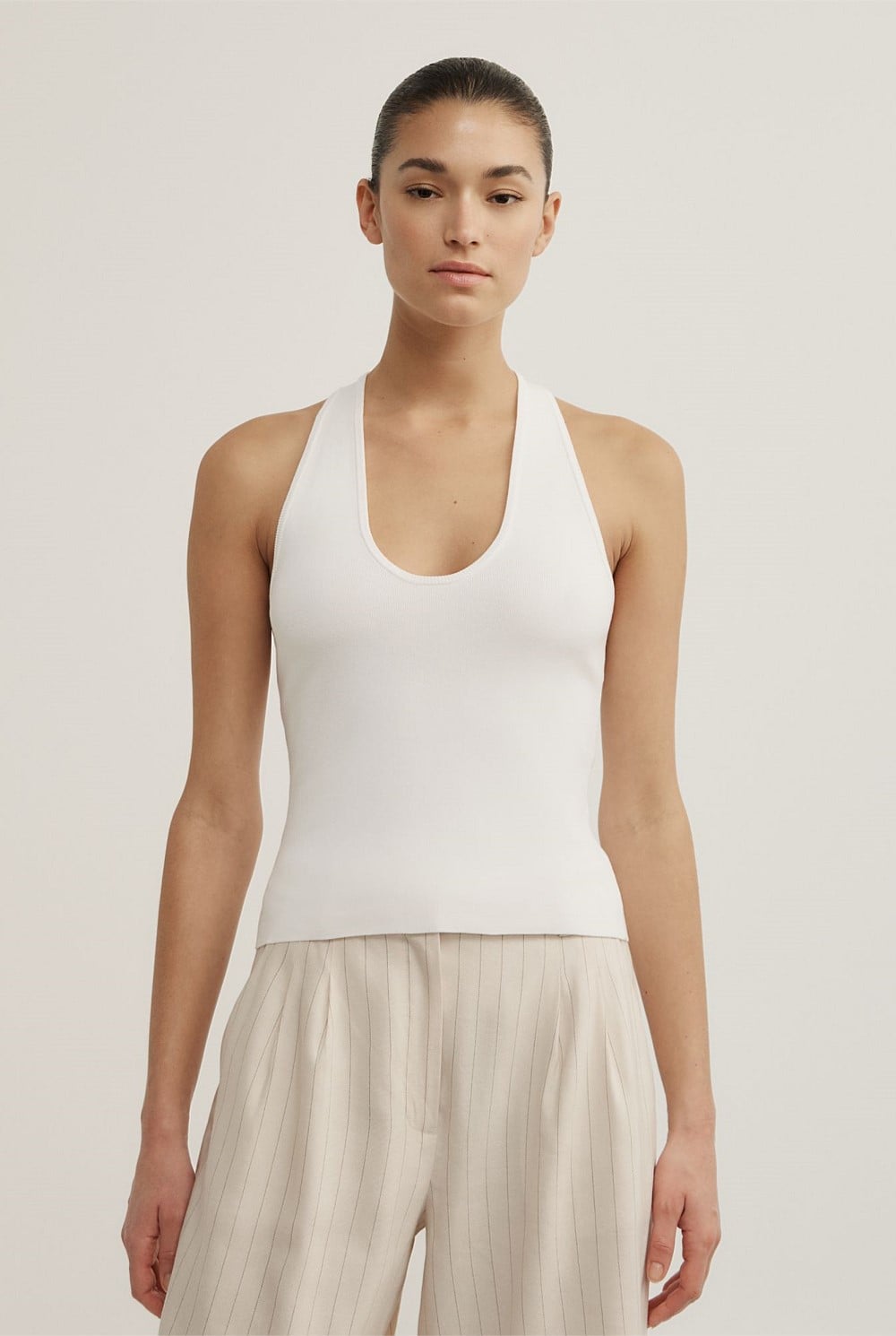 Scoop Knit Tank