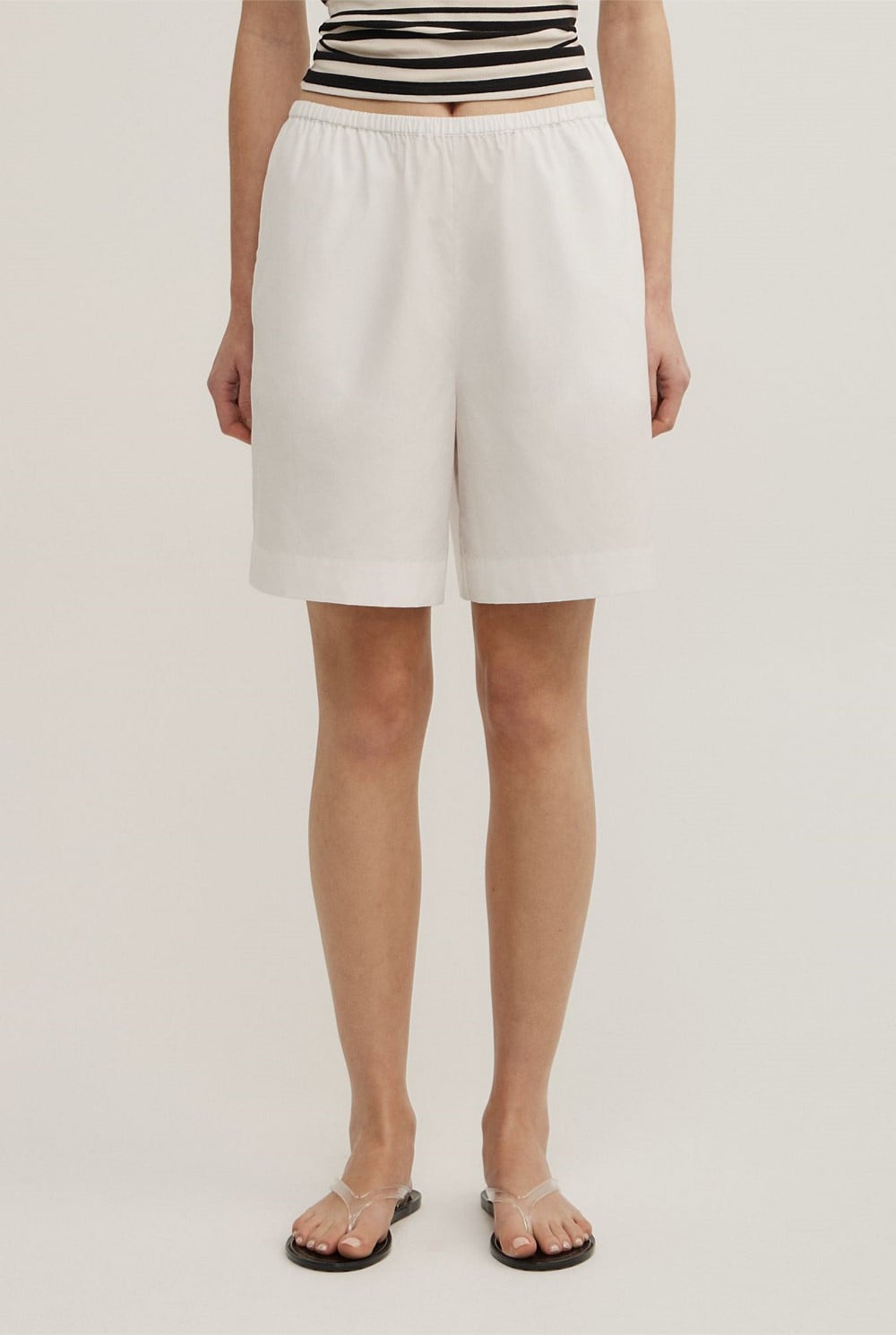 Poplin Bermuda Shorts