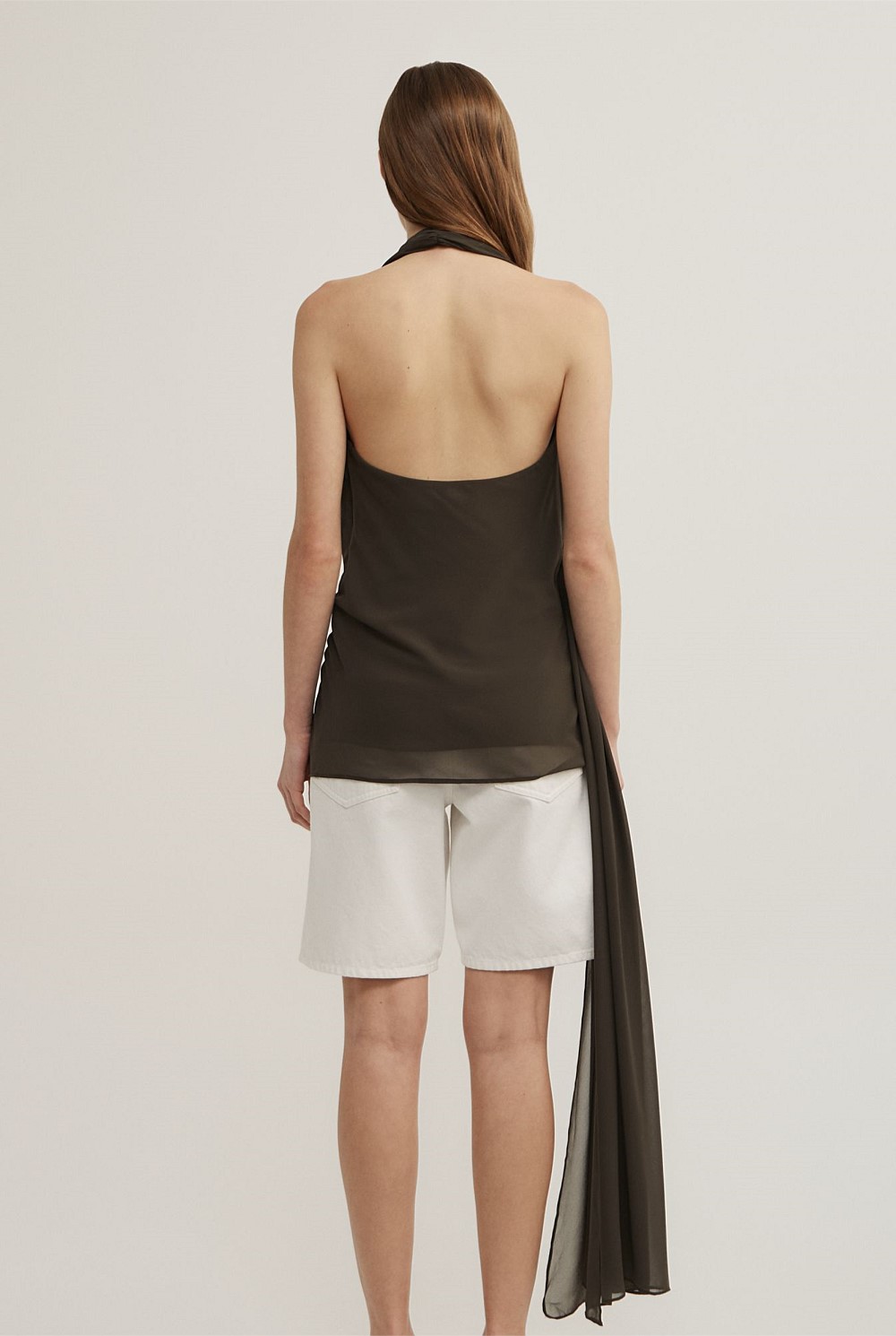 Halter Drape Top