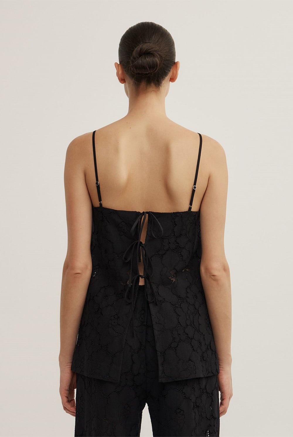 Lace Tie Back Camisole