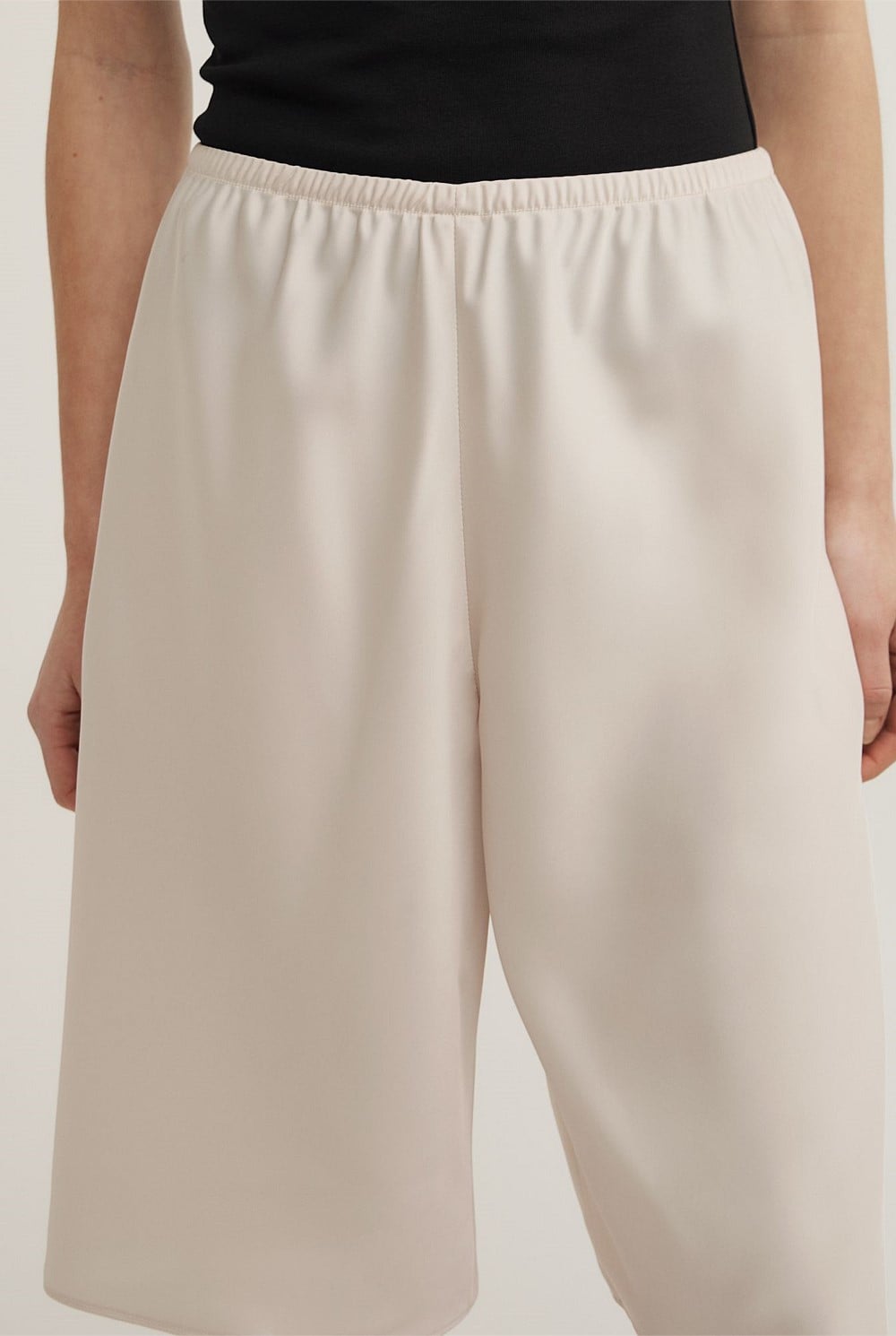 Satin Bermuda Shorts