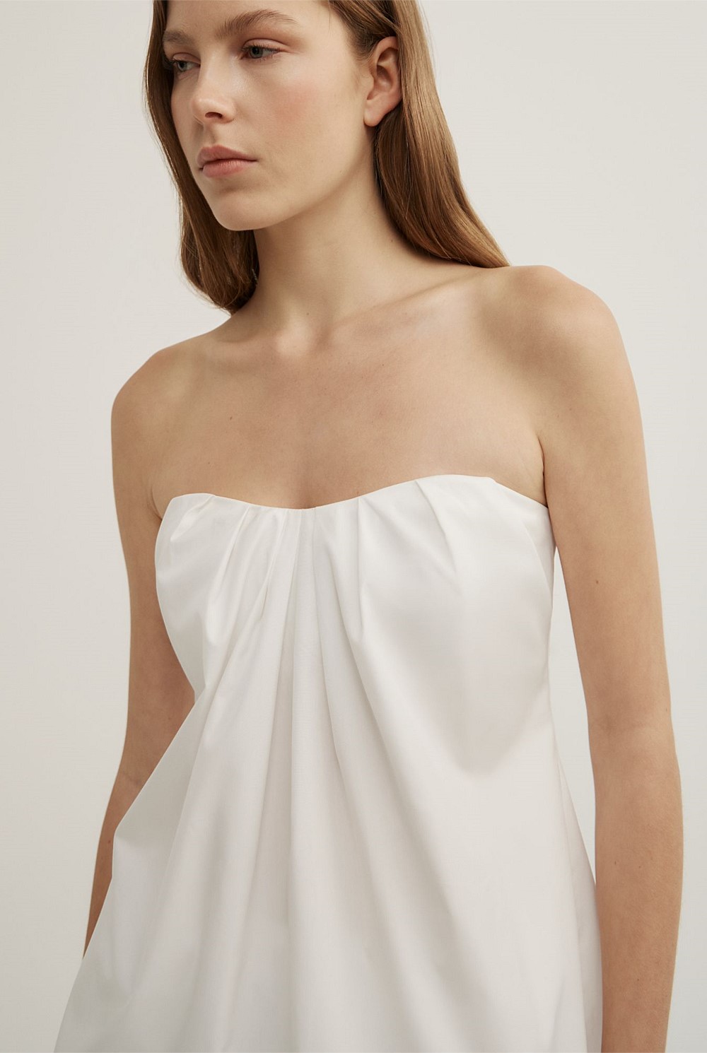 Gathered Bandeau Top