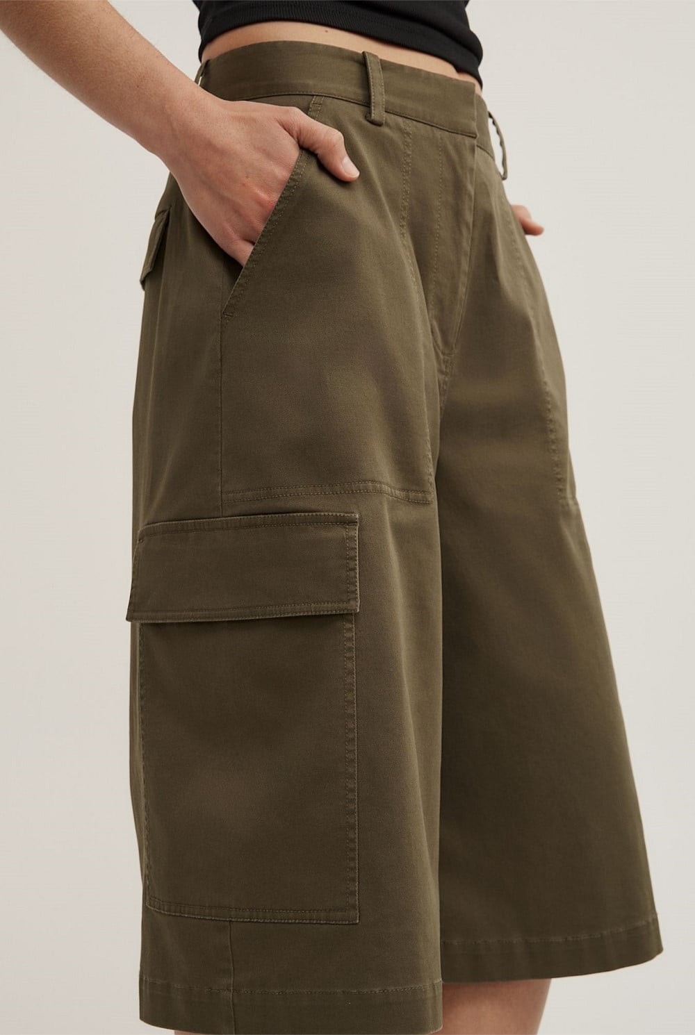 Long Cargo Shorts