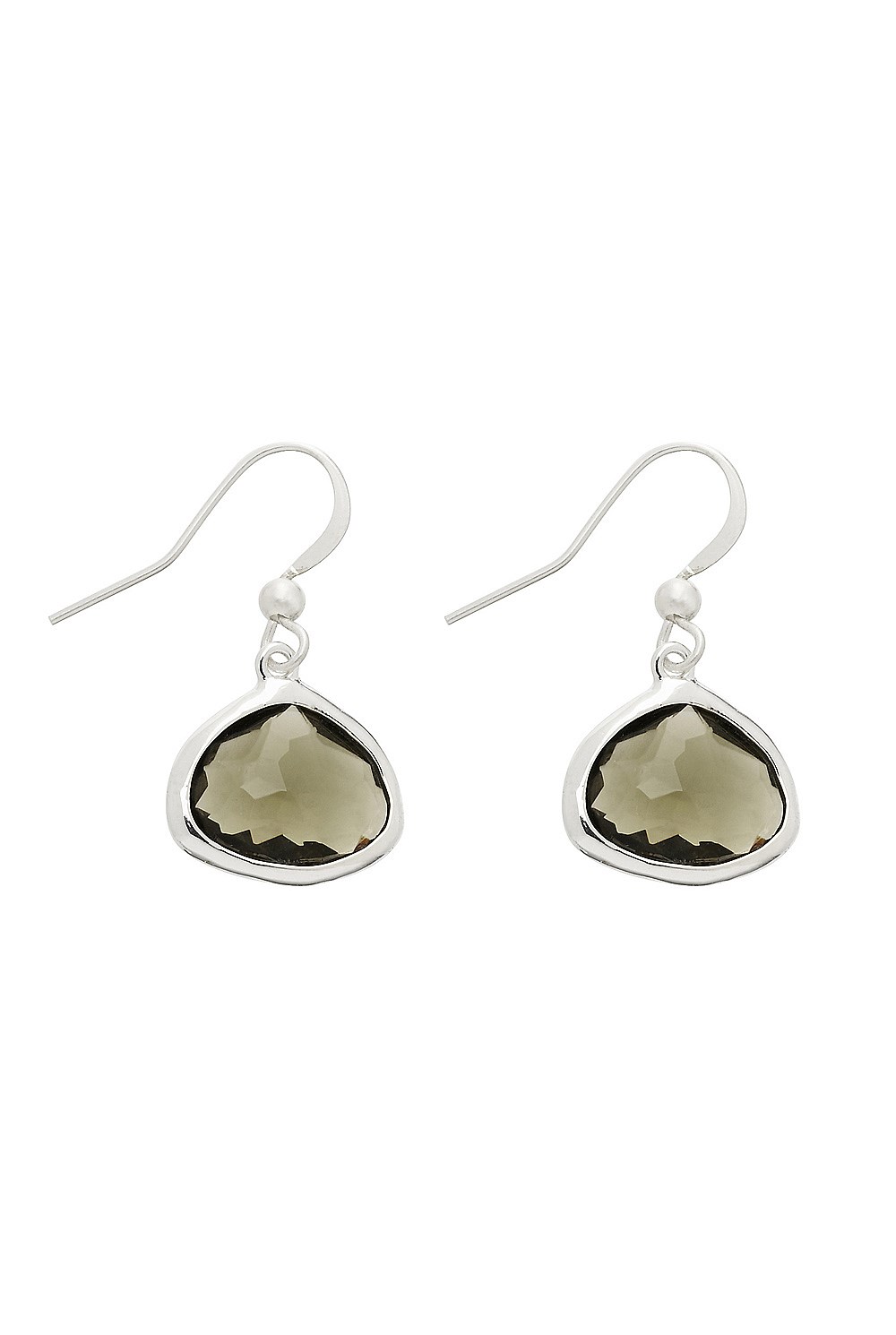 Triangle Crystal Drop Earring
