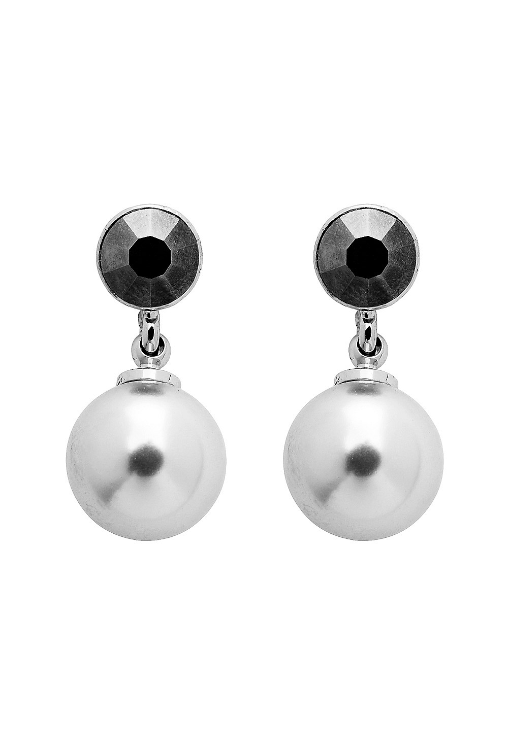 Crystal Pearl Drop Earring