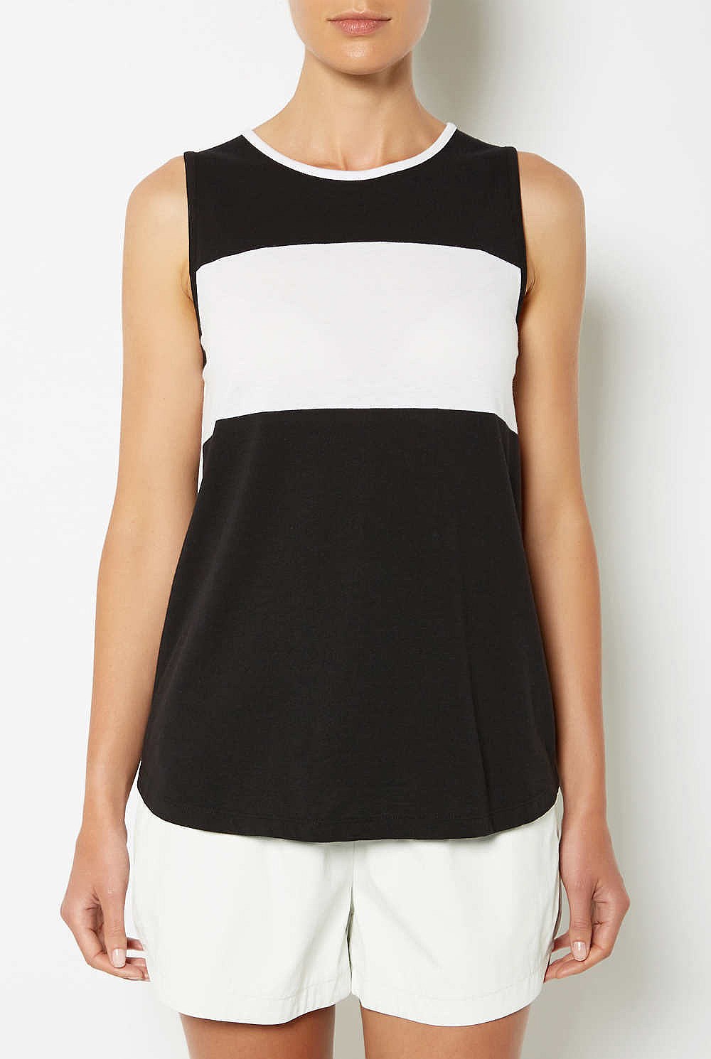 Colour Block Stripe T-Shirt