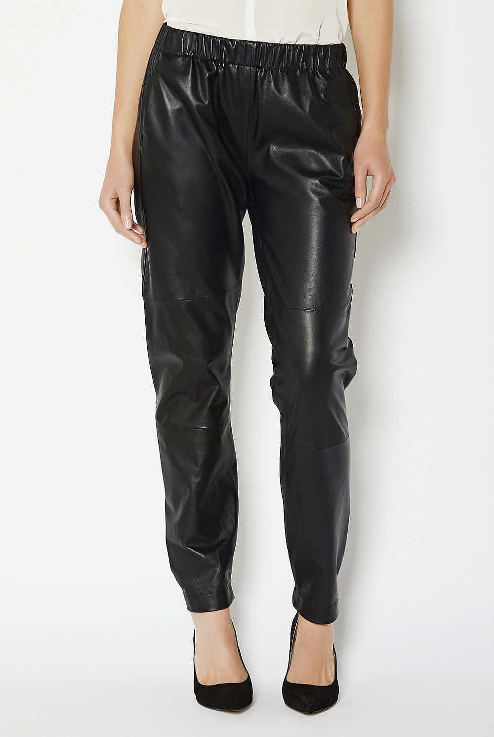Leather Jogger