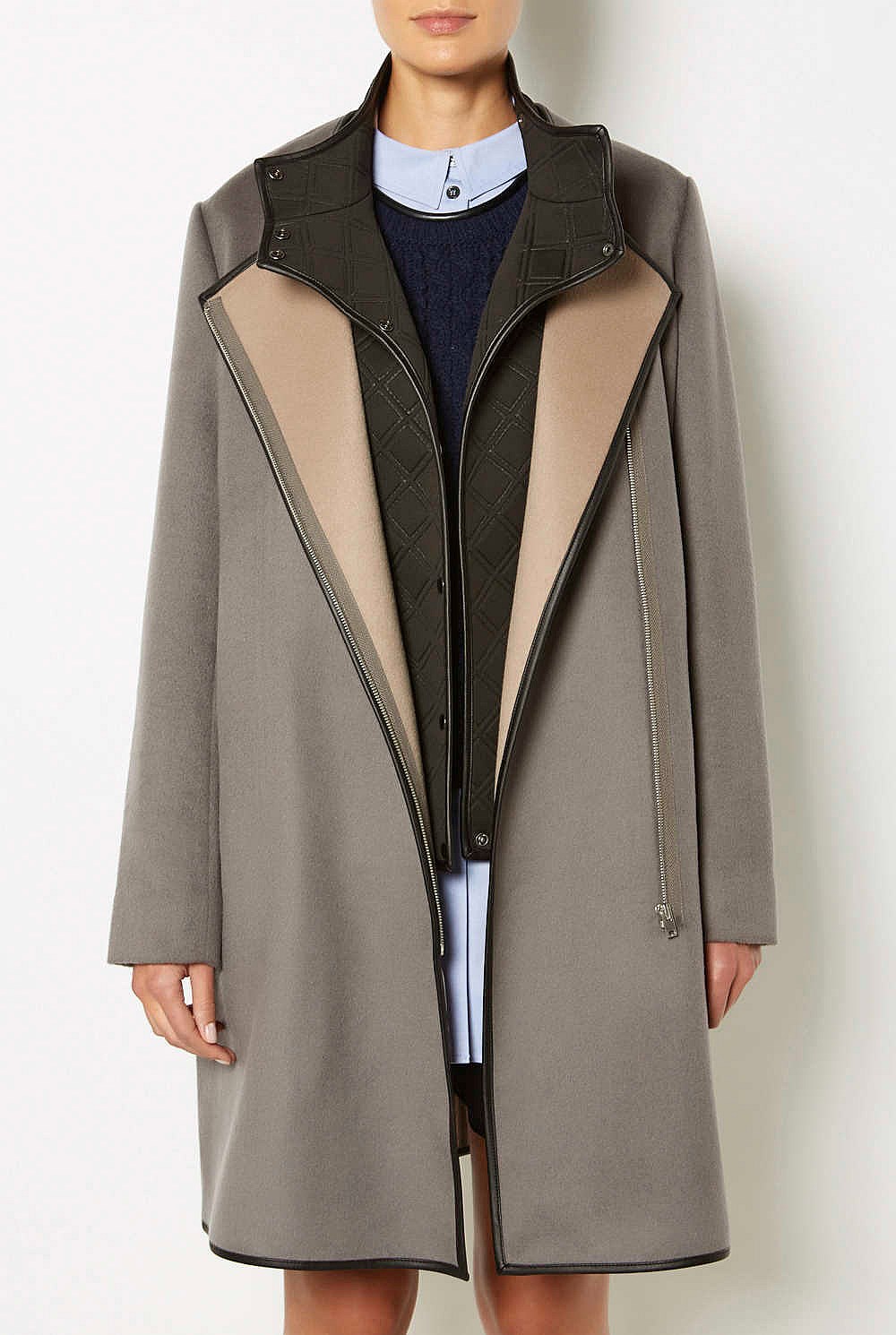 Contrast Coat