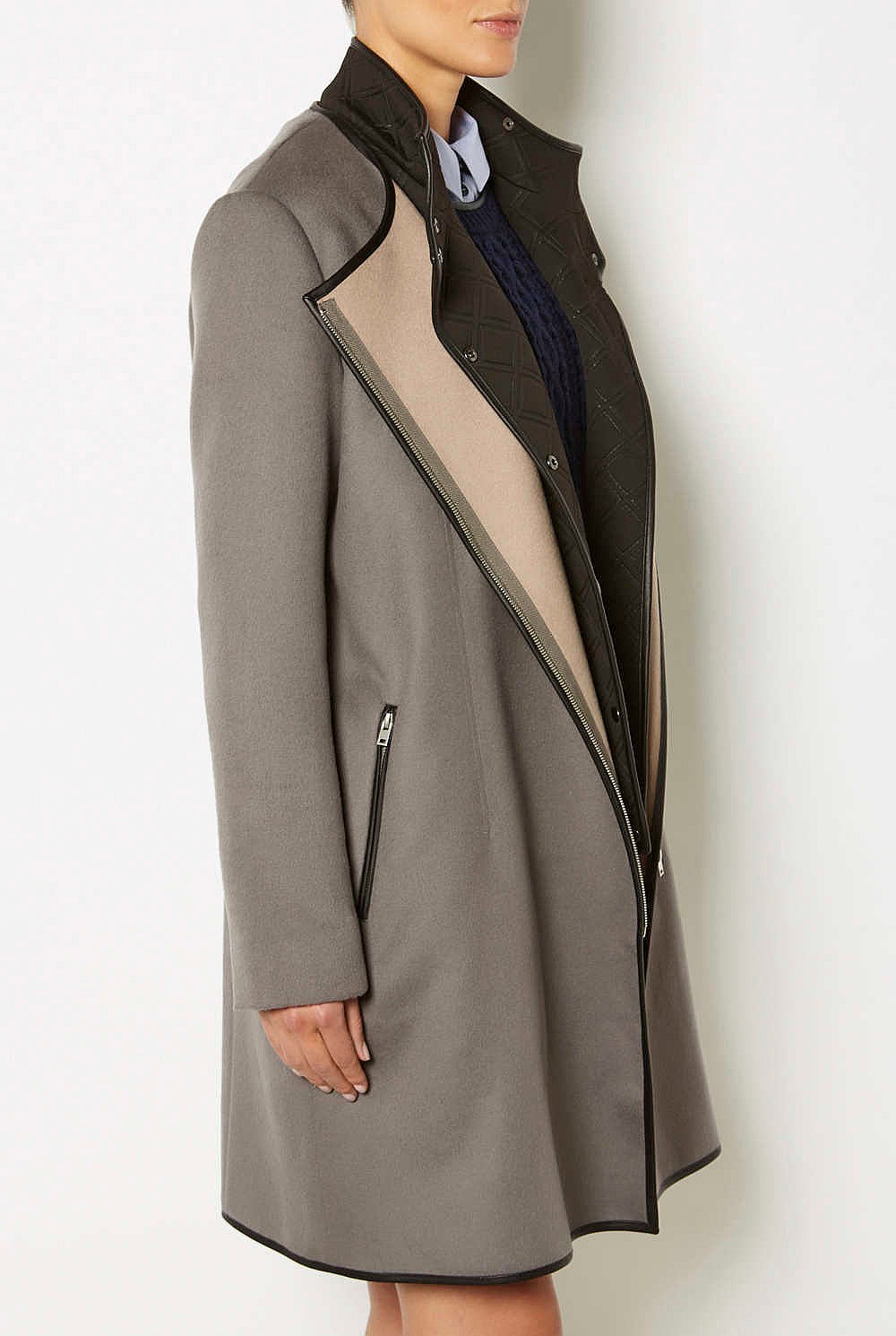 Contrast Coat