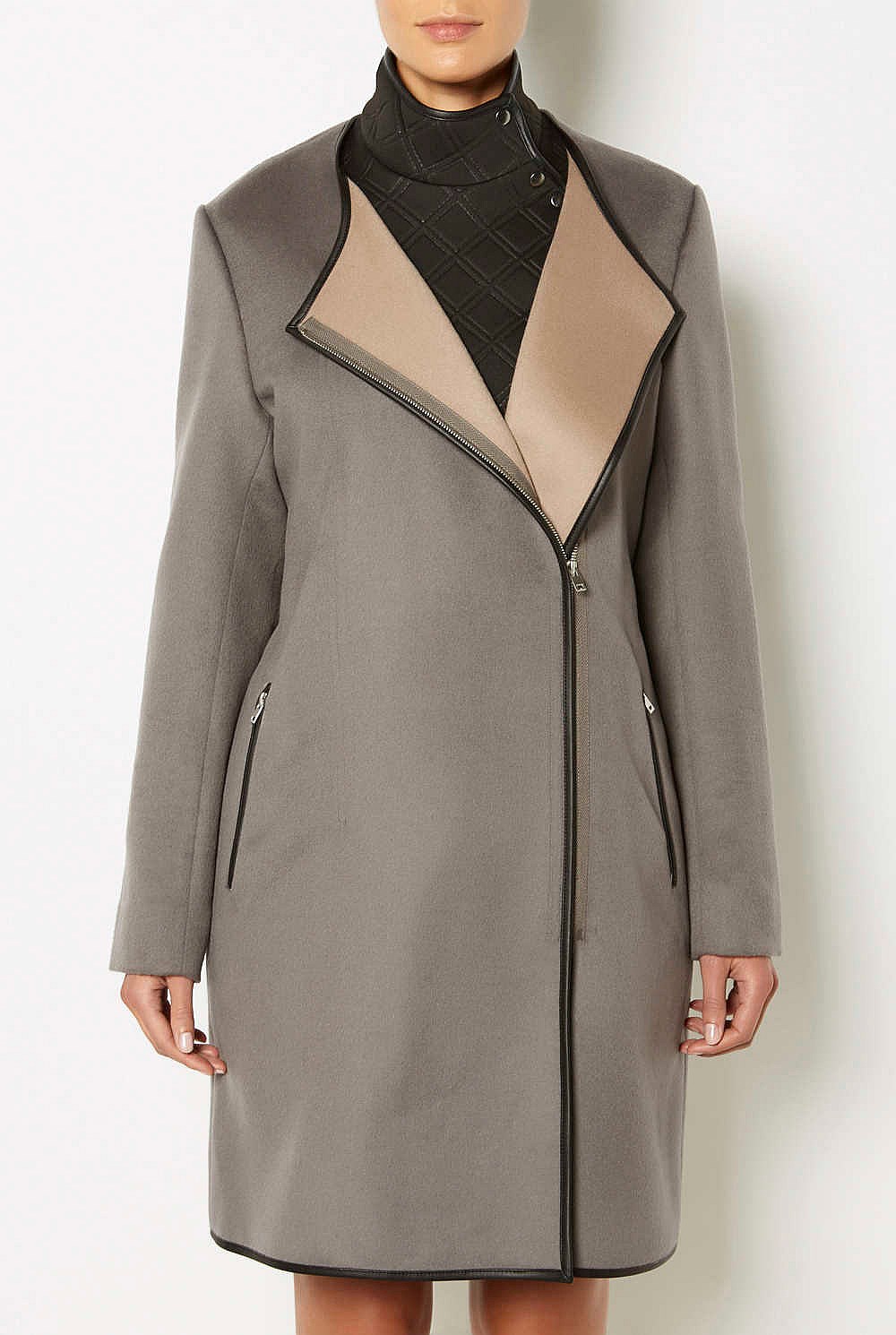 Contrast Coat