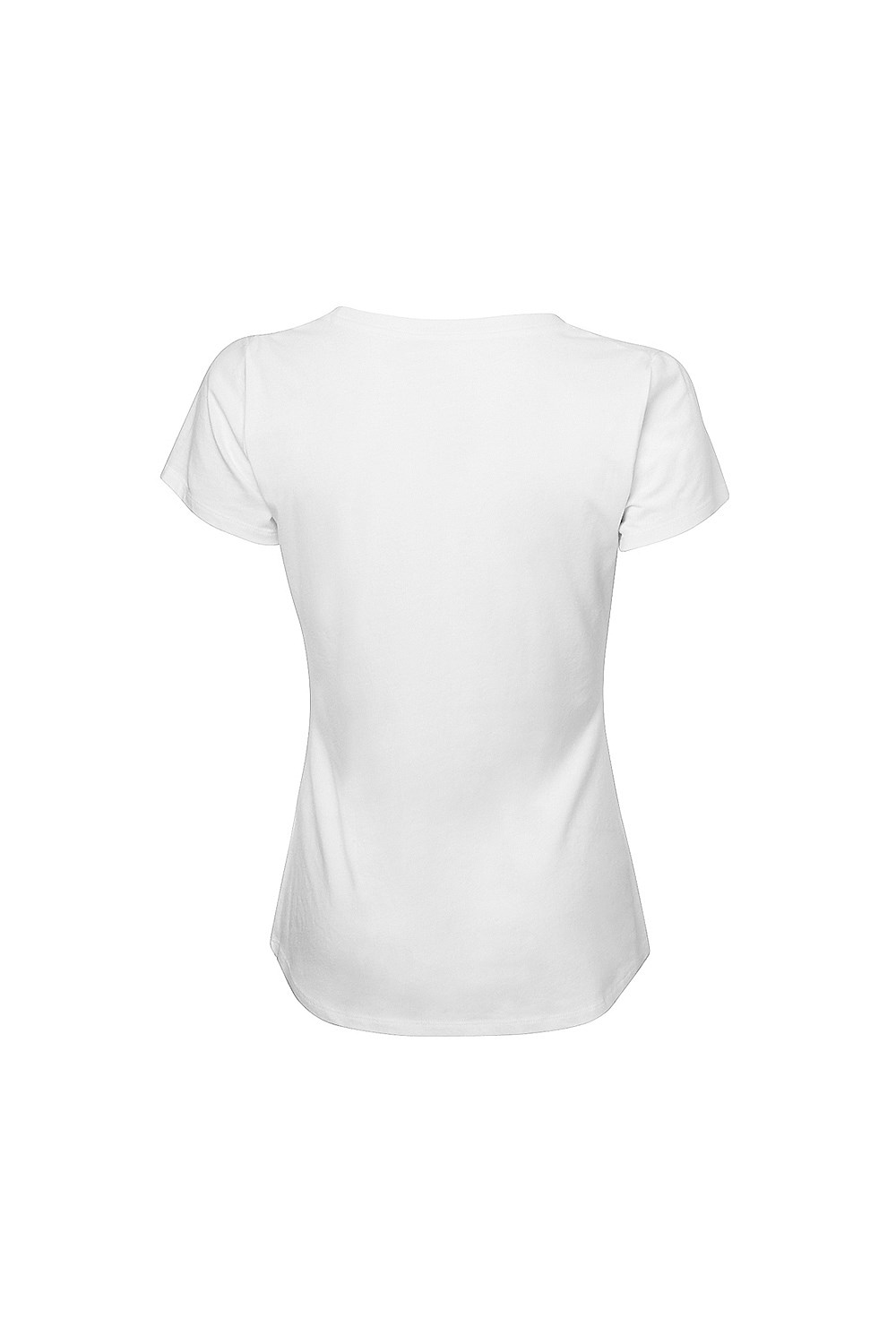 Cotton Basic Scoop Neck Tee