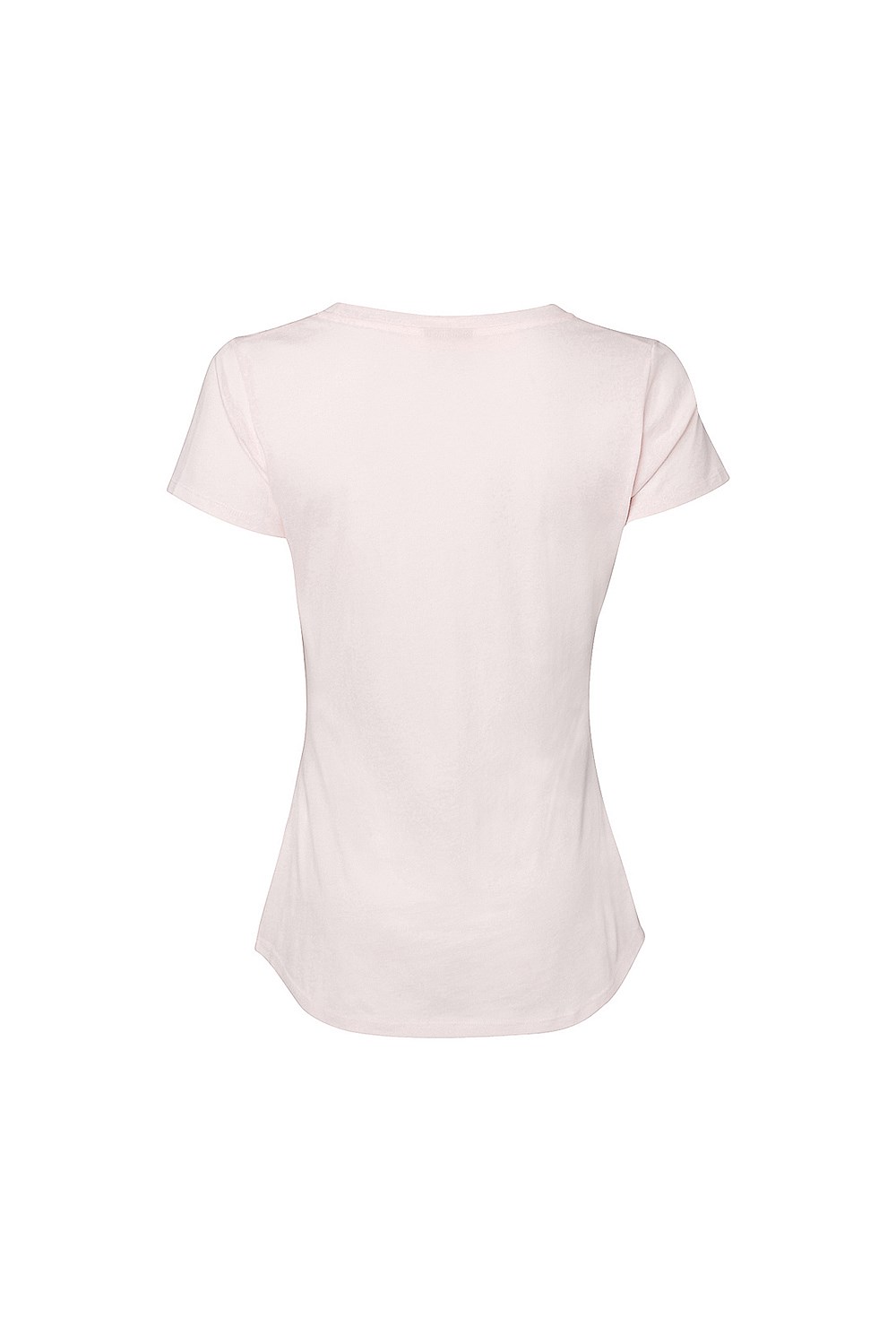 Cotton Basic Scoop Neck Tee