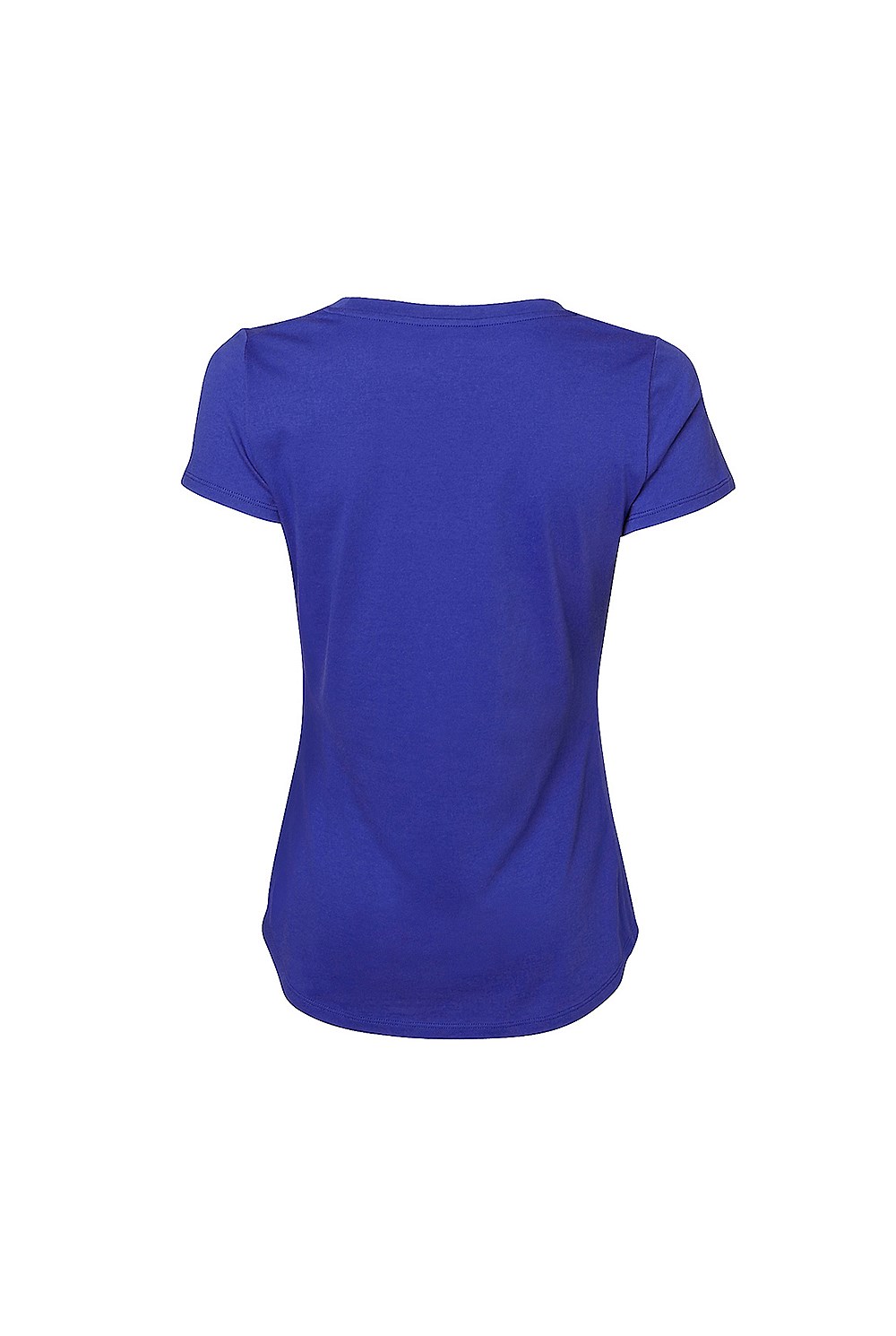 Cotton Basic Scoop Neck Tee