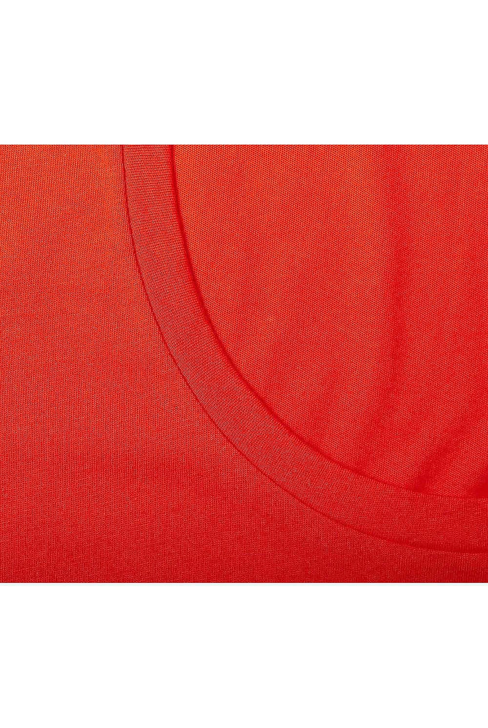 Cotton Basic Scoop Neck Tee