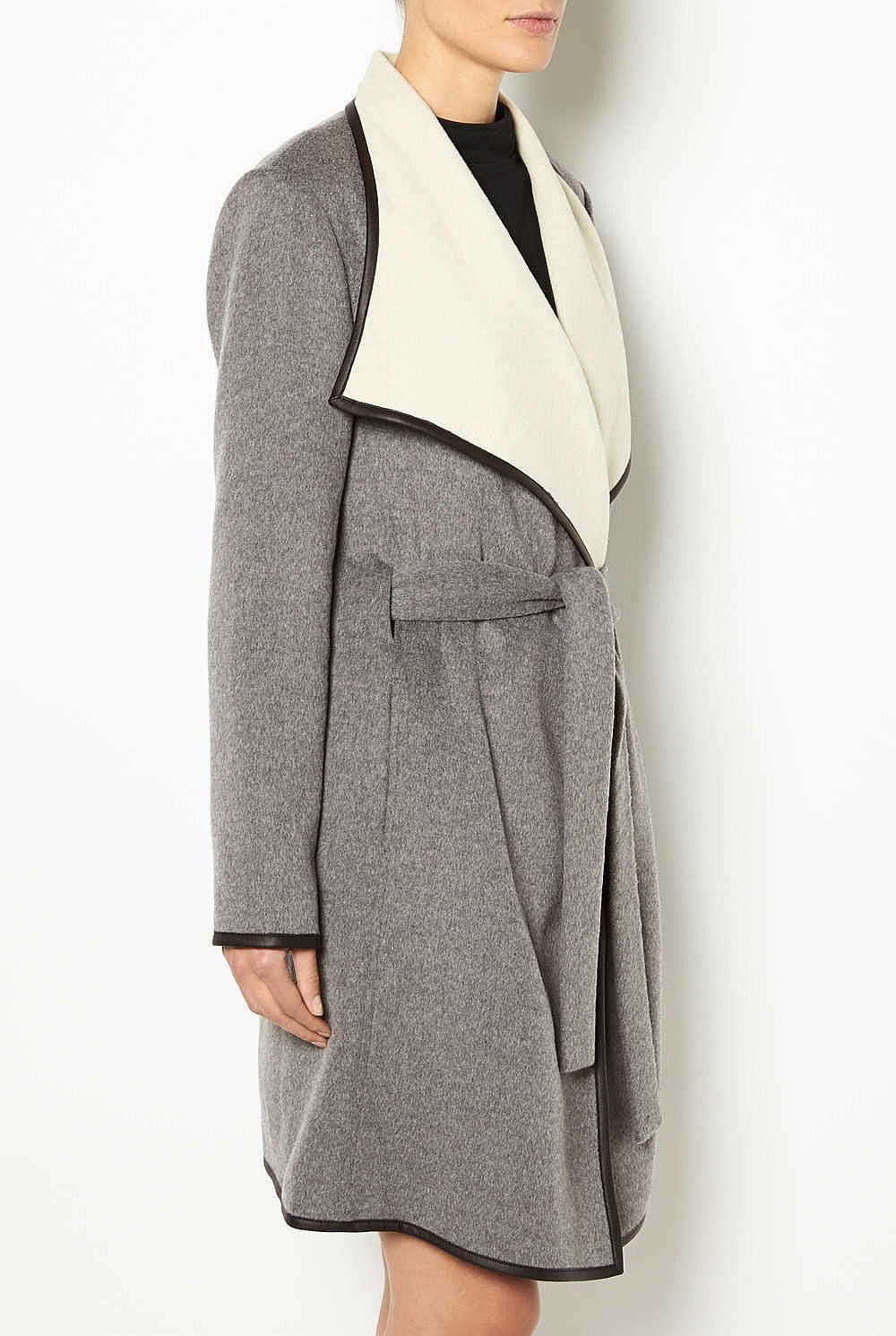 Trim Wrap Coat