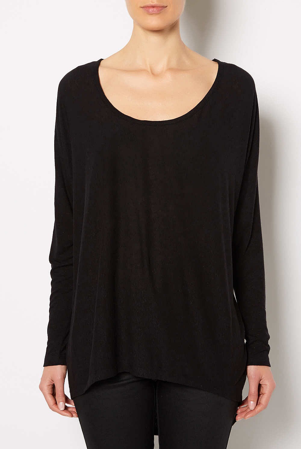 Linen Batwing Top