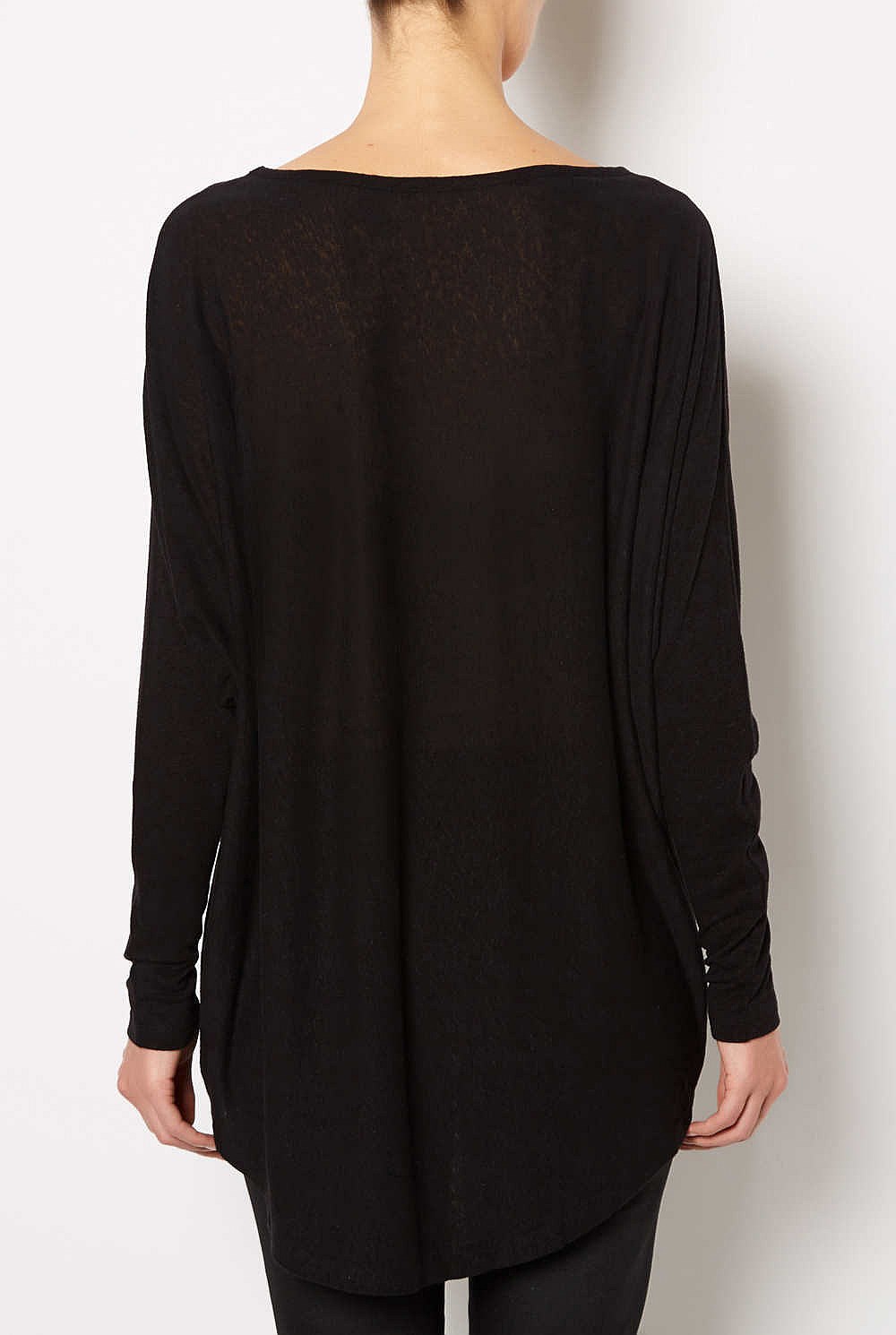 Linen Batwing Top