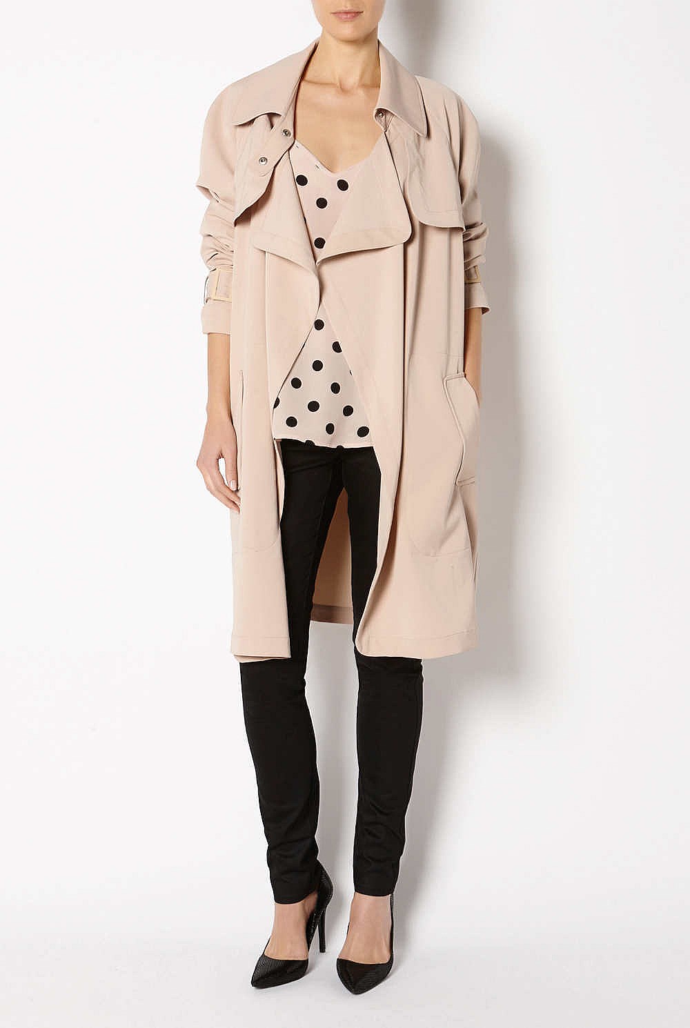 Soft Drape Trench