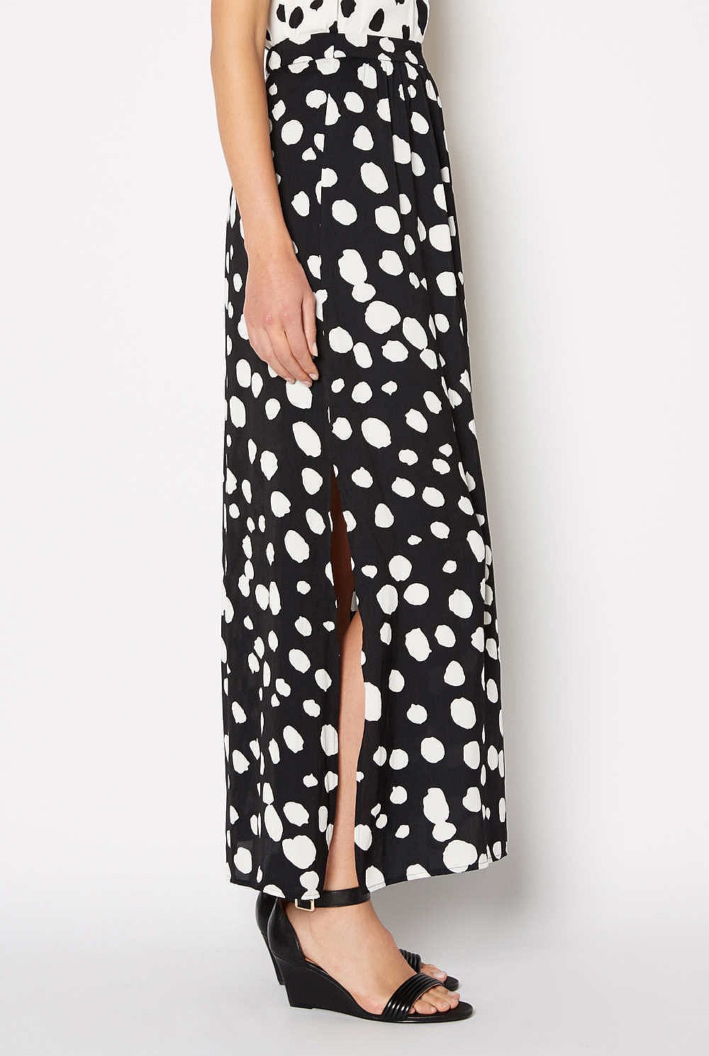 Side Split Maxi Skirt
