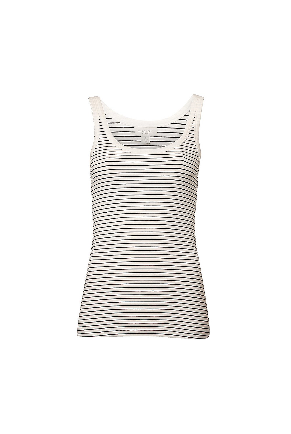 Cotton Basic Scoop Tank