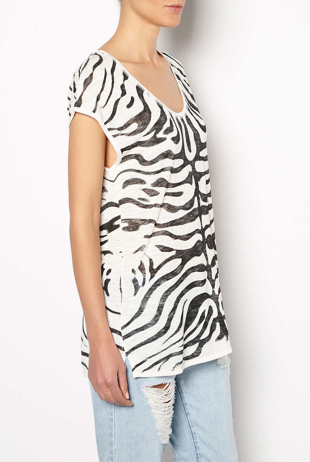Zebra Print Tee