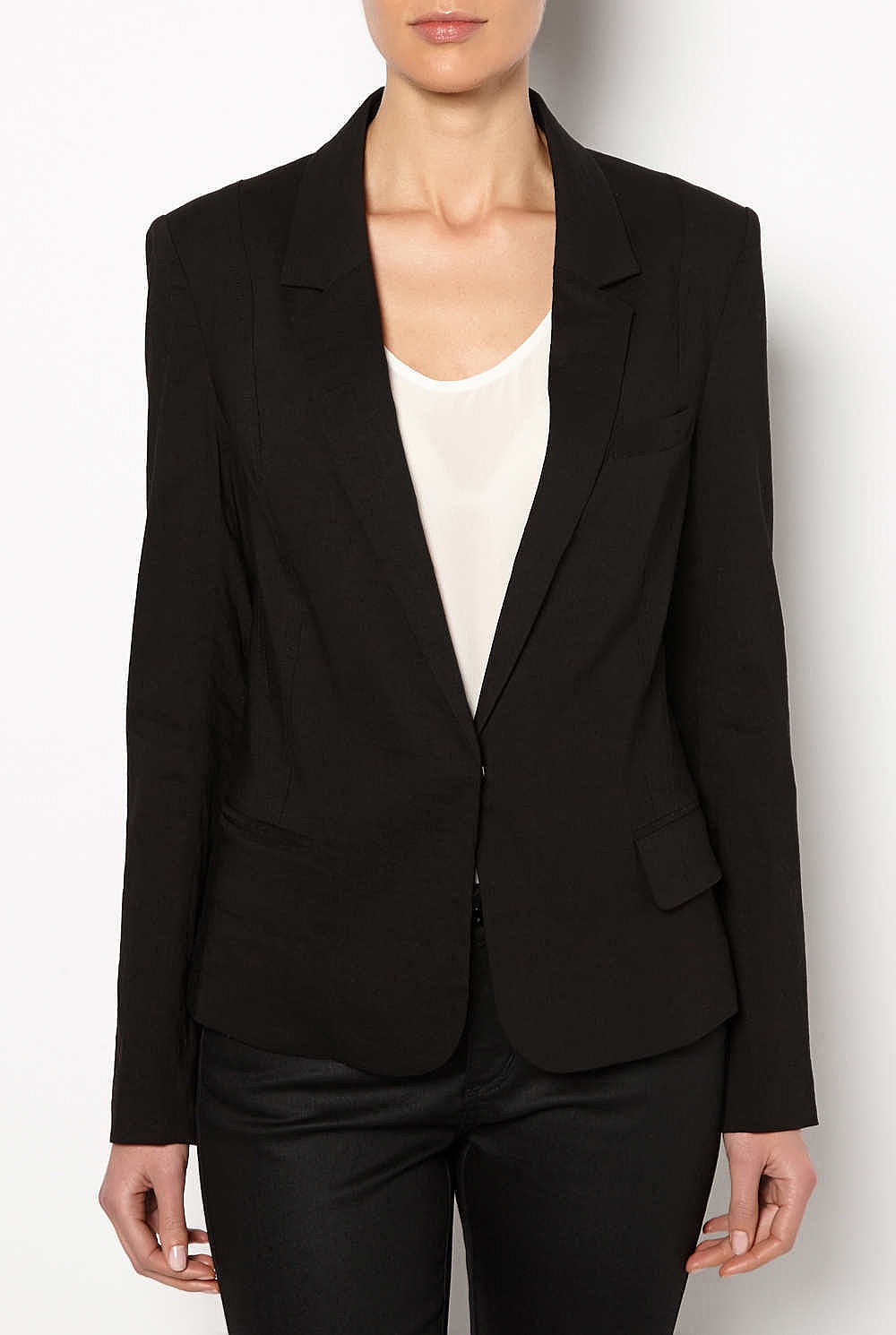Linen Kick Back Blazer
