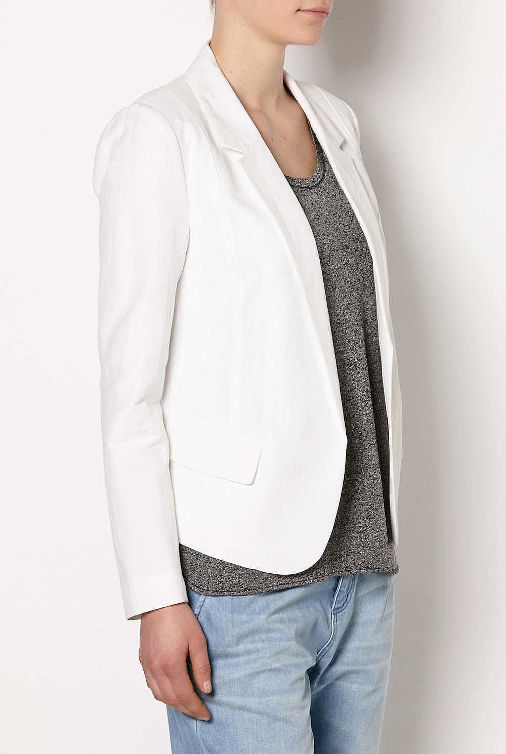 Linen Kick Back Blazer