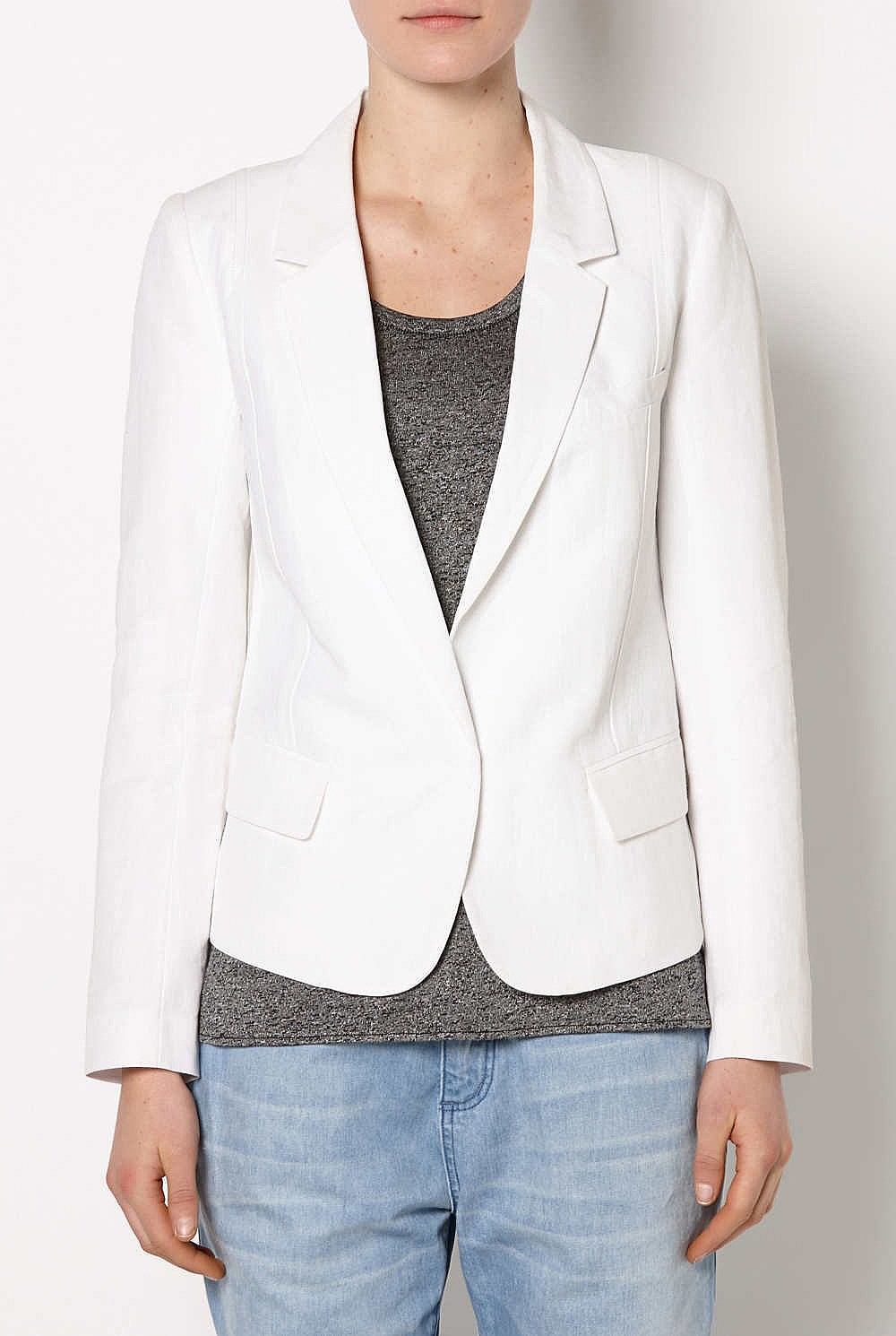 Linen Kick Back Blazer
