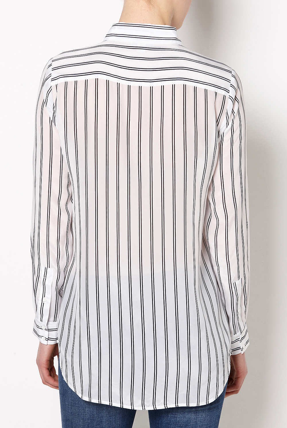 Contrast Stripe Shirt