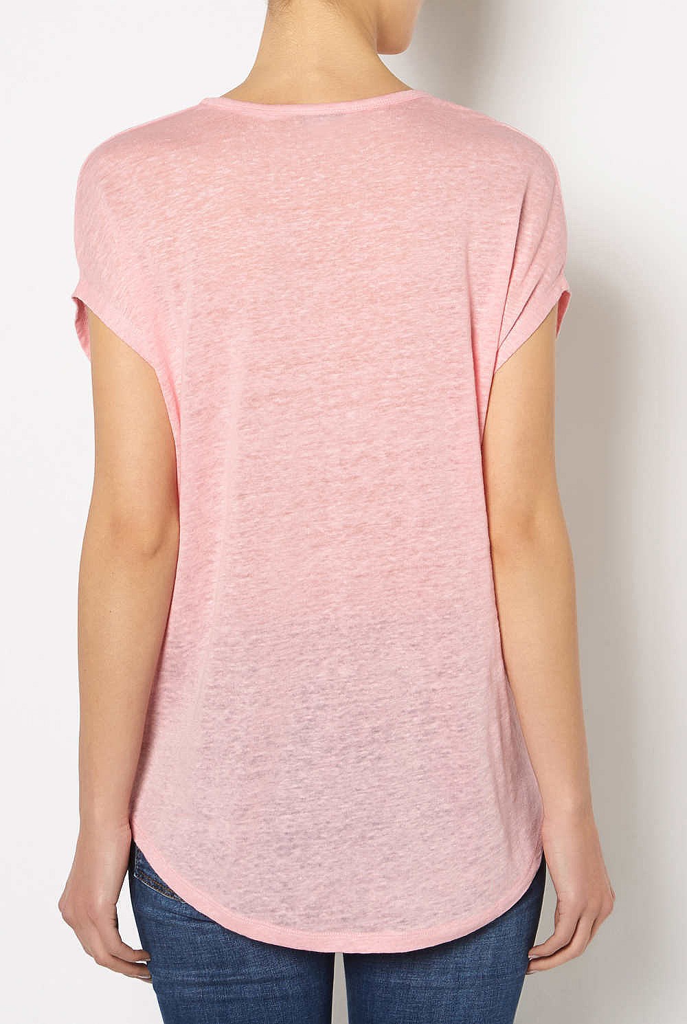 Linen Short Sleeve Tee