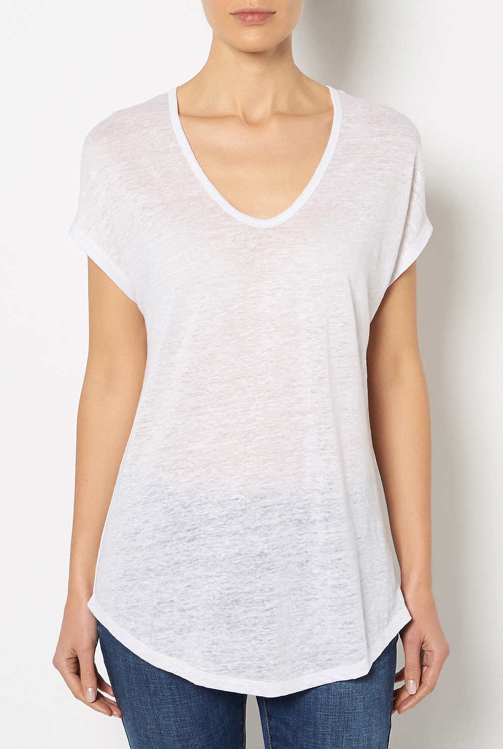 Linen Short Sleeve Tee