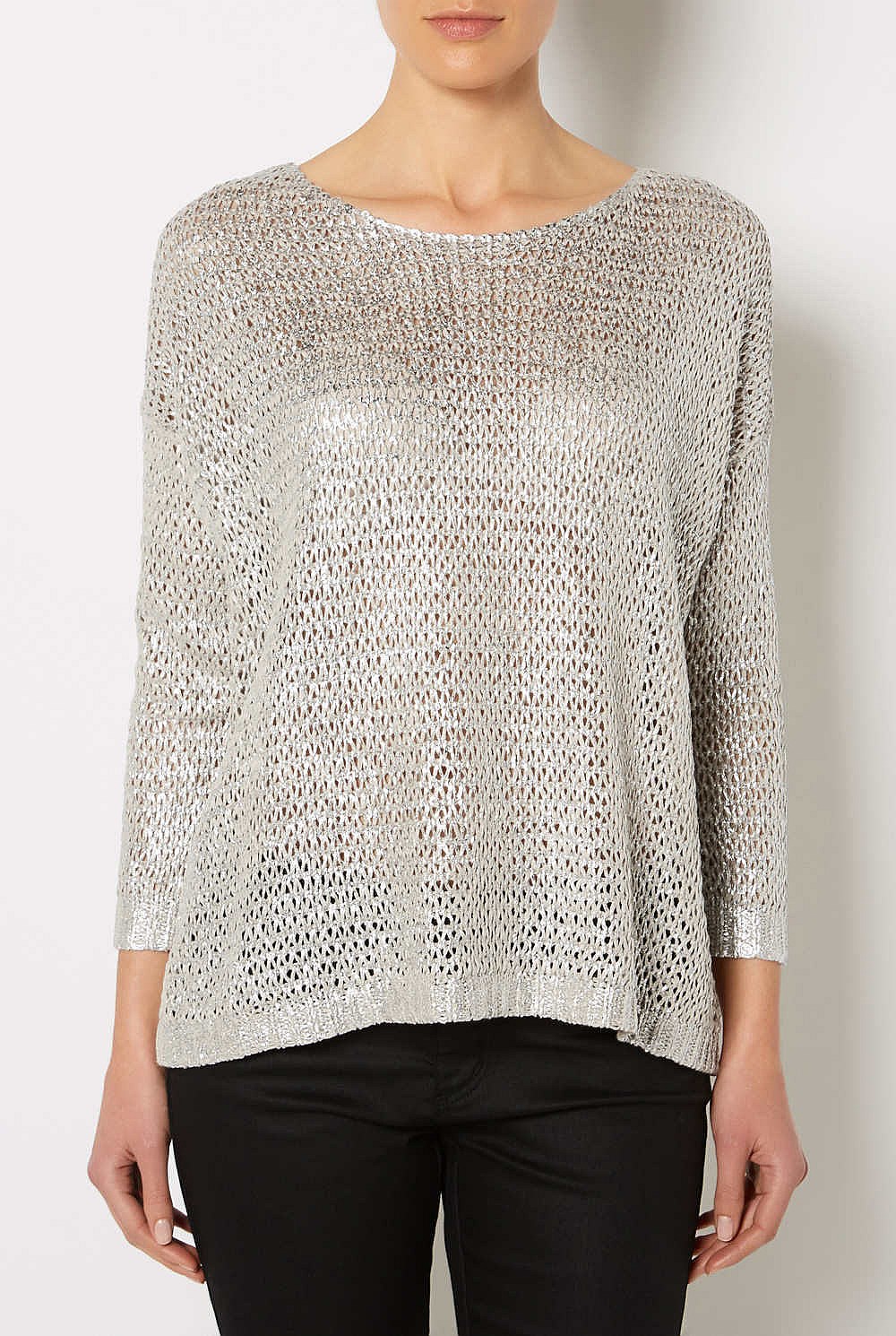 Foil Texture Knit