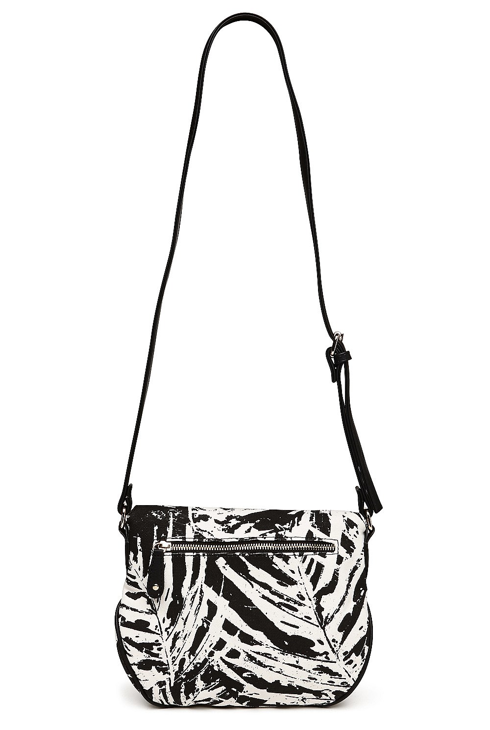 Keisha Backpack Black White Keisha Saddle Bag - Women's New In | Witchery