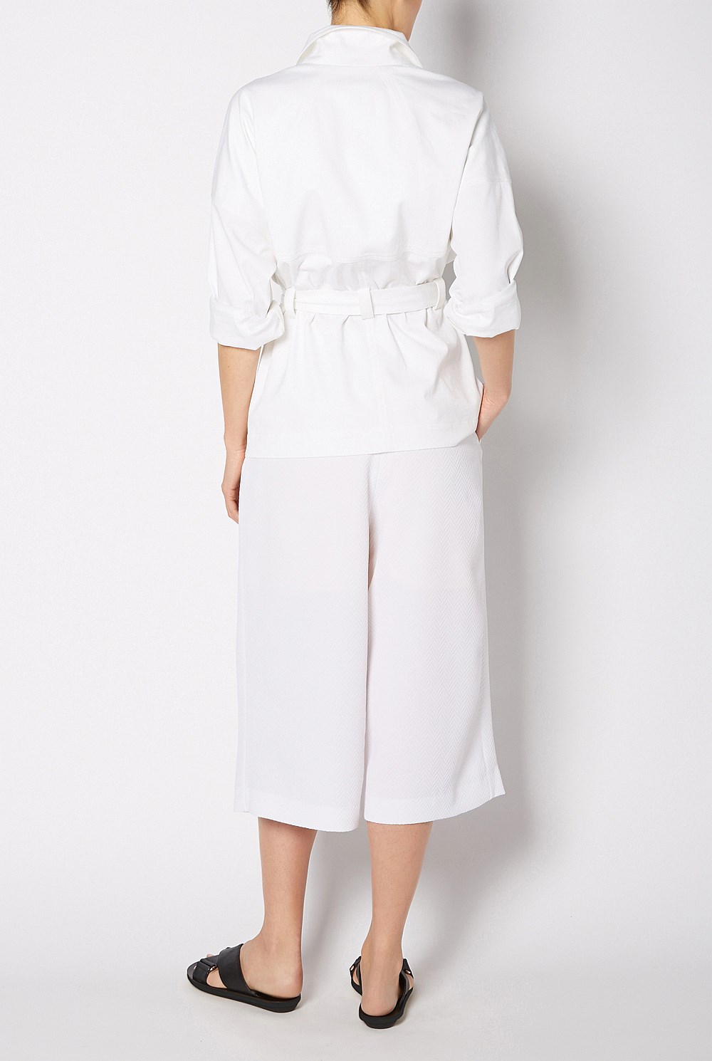 Sage Belted Jacket