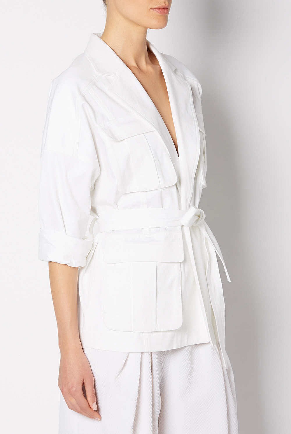 Sage Belted Jacket