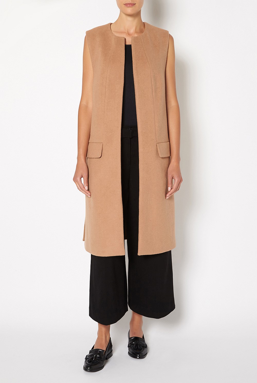Sleeveless Coat