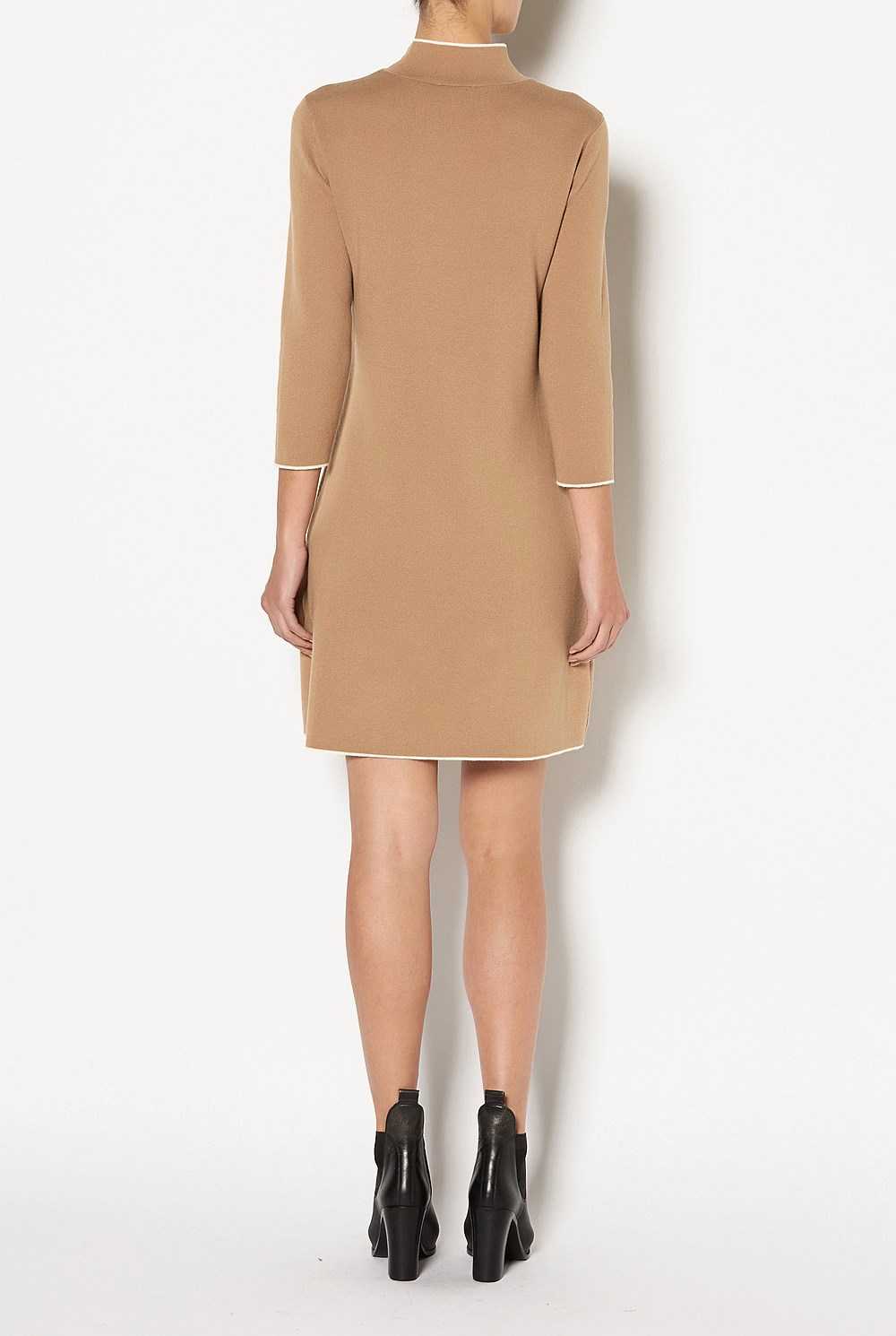 High Neck Knit Shift