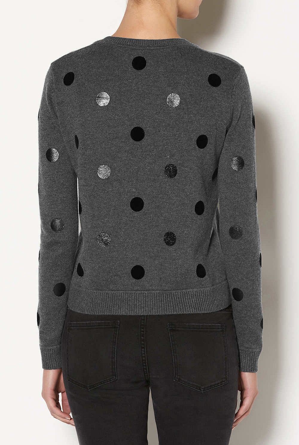 Flock Spot Knit