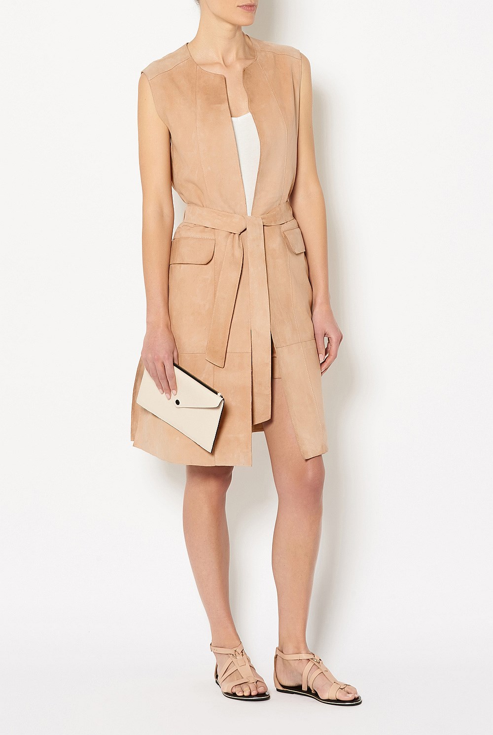Suede Gilet