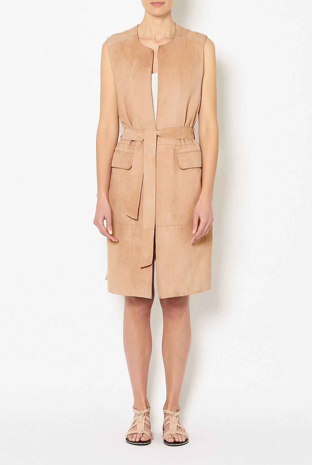 Suede Gilet